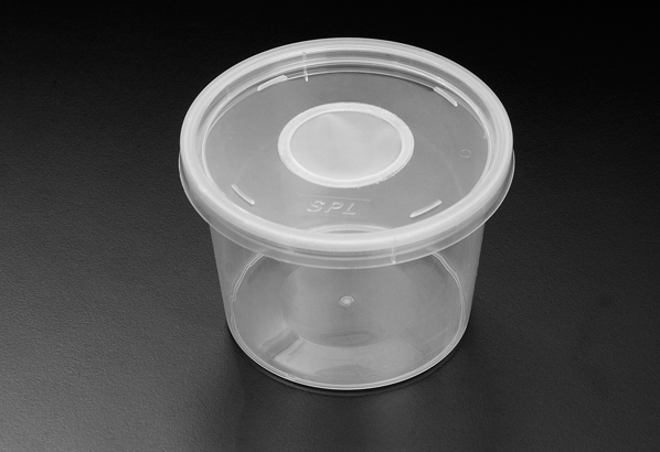 SPL Insect Breeding Jar 昆蟲培養罐, PP, 120x80/101x10.2mm, ventilation hole 40mm - CAP 310122c - 商品圖 3